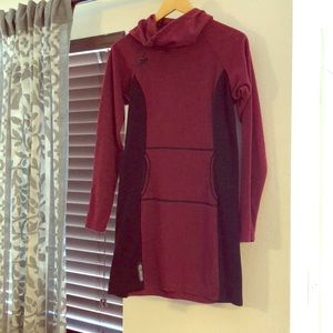 Melanzana fleece dress